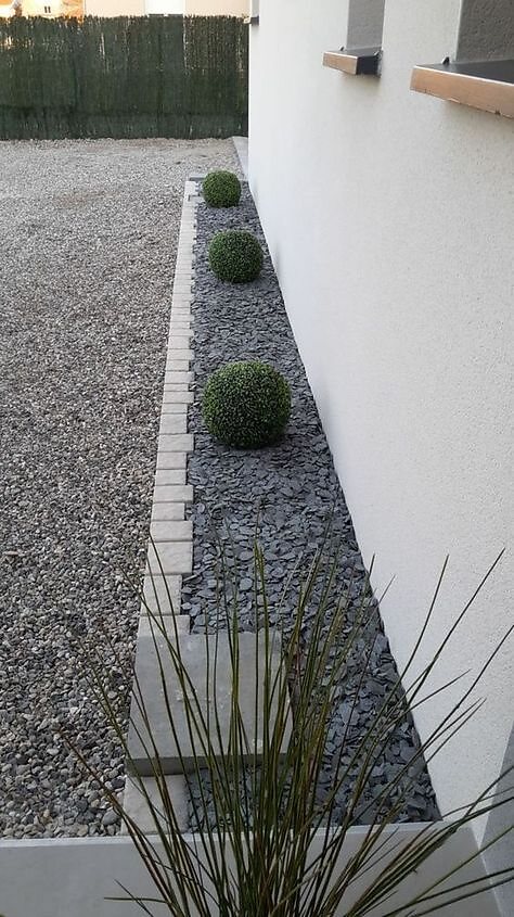 Maçonnerie paysagère réalisé à Cesson-Sévigné par TMD Paysage